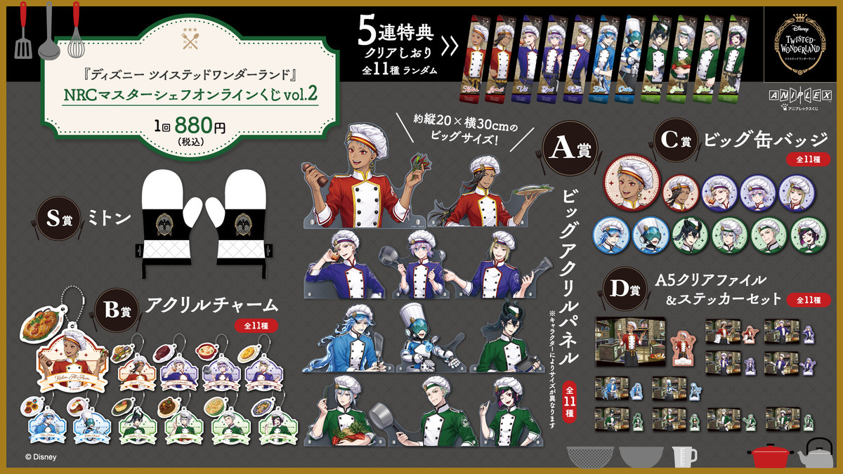 ディズニー ツイステッドワンダーランド』NRCマスターシェフ