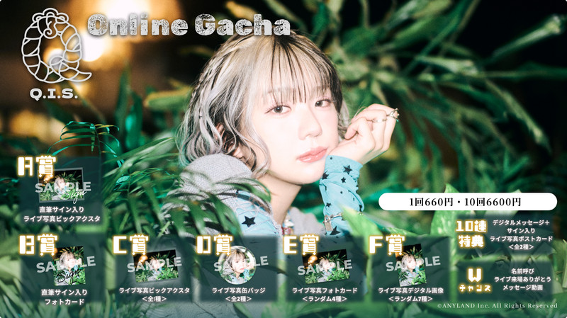 Q.I.S. オンラインガチャ - ANYLANDオンラインガチャ - ANYLAND