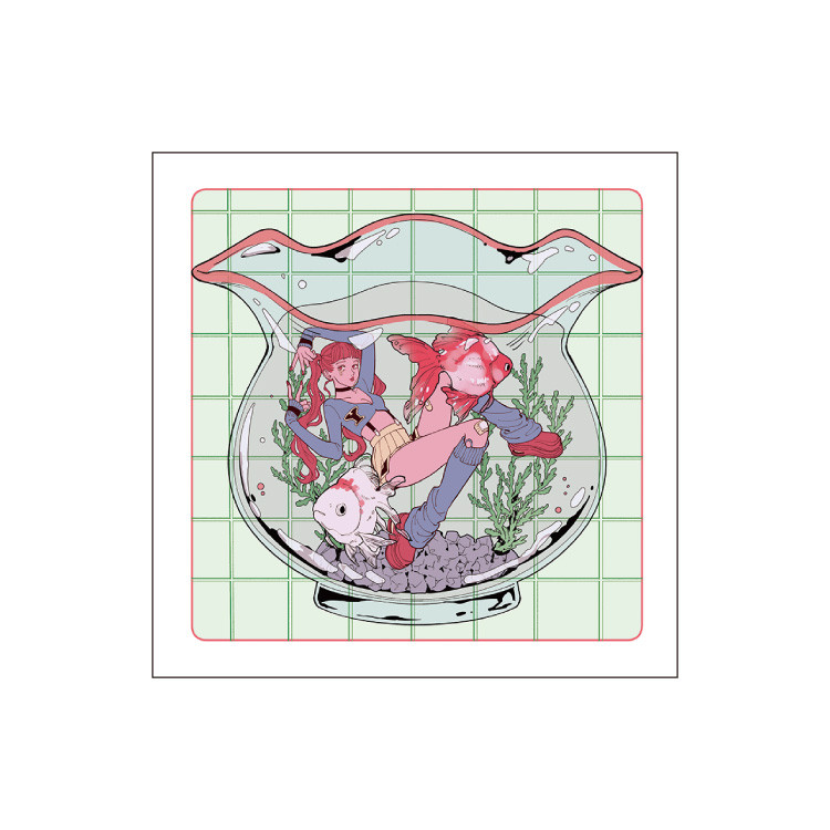 B賞 缶マグネット