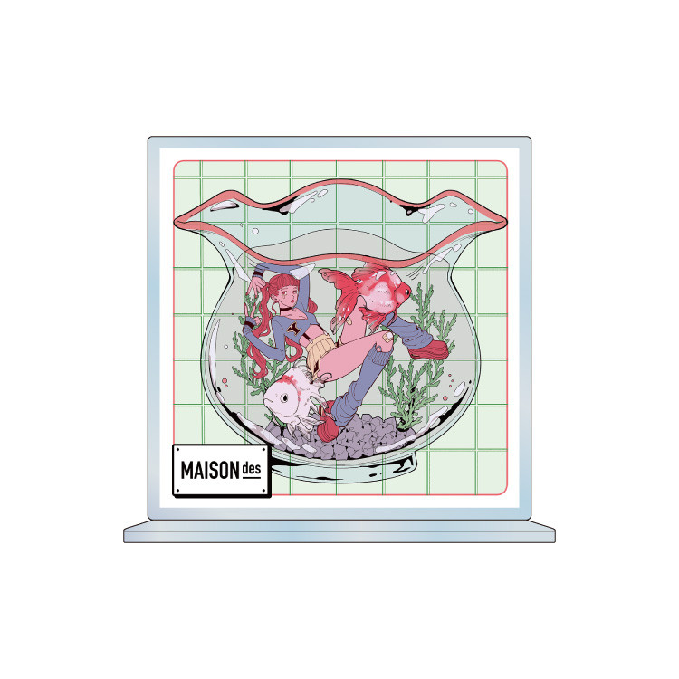 A賞 ロゴ入りアクリルスタンド