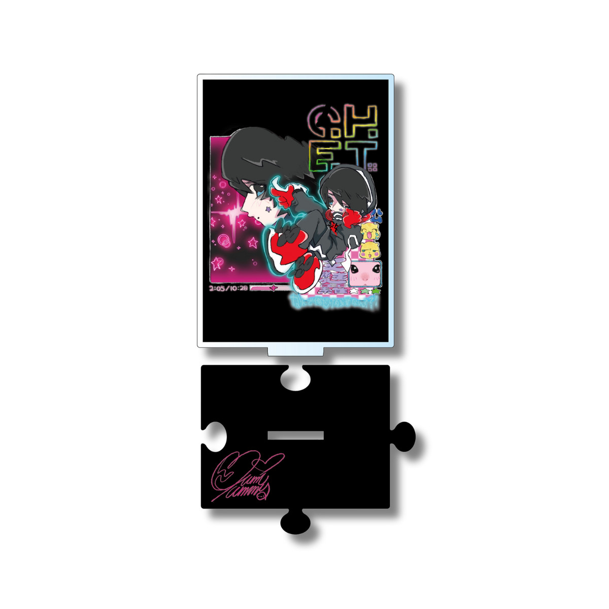 A賞 デジタルサイン入りアクリルスタンド(全2種)