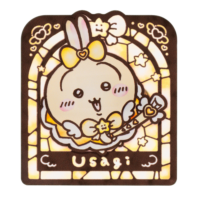 追加販売】ちいかわ まじかるちいかわ ステンドグラス風アクリルバッジ