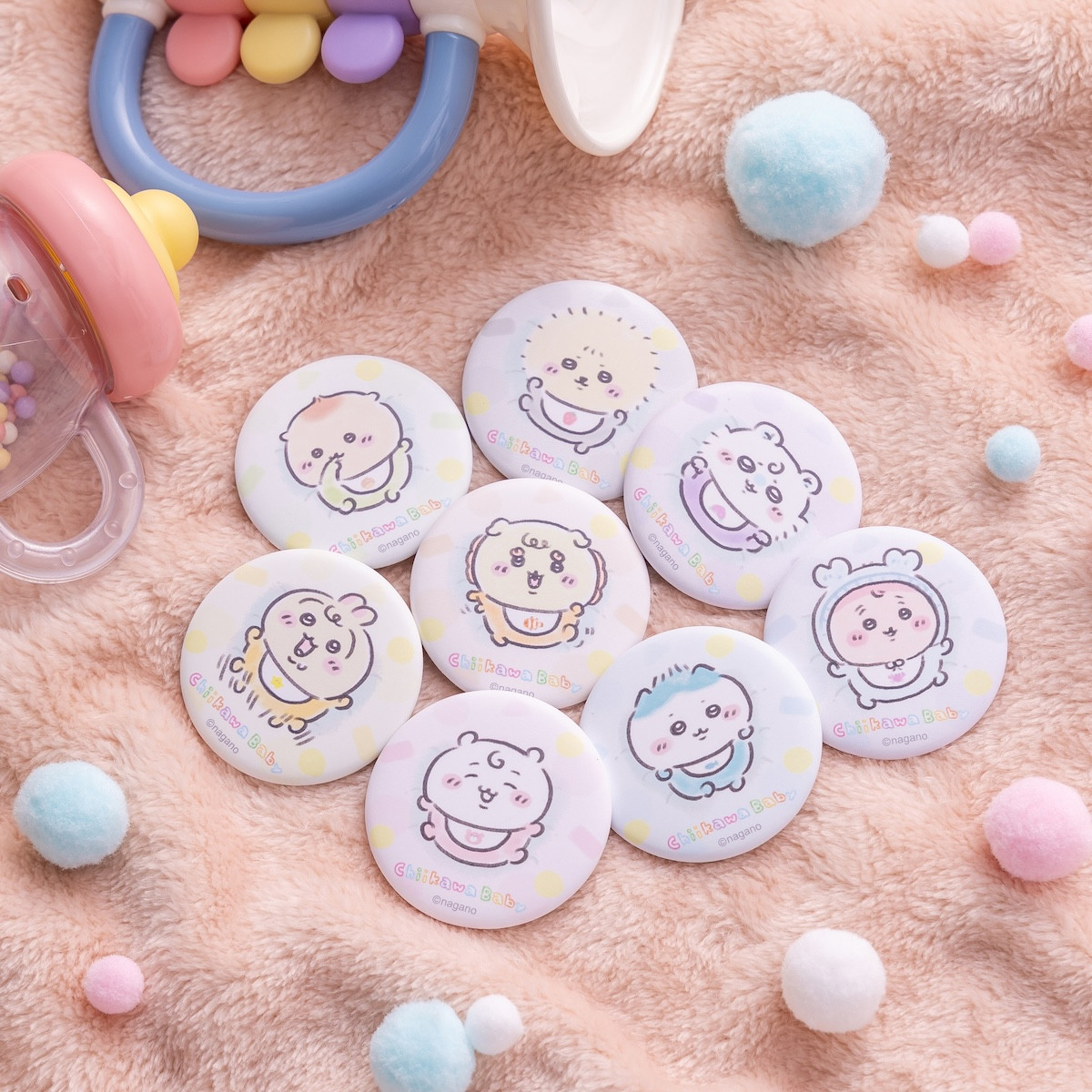 ちいかわグッズまとめ売り　ほわほわ　おやすみベッド　一番くじ　缶バッジ ちいかわグッズまとめ売り ほわほわ おやすみベッド 一番くじ 缶