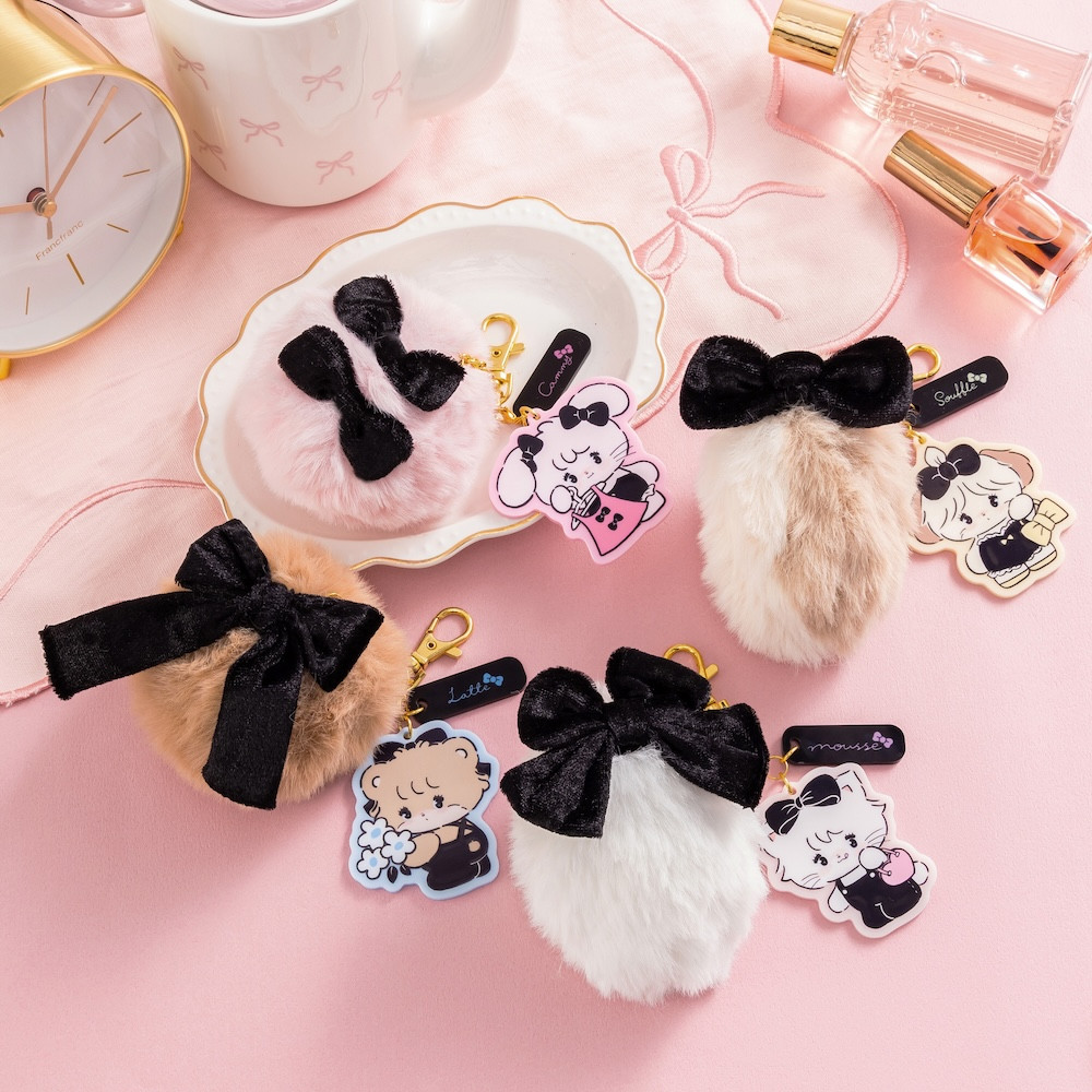 Lil ala modeファンシー♡ブラックくじ - グレイ・パーカー・サービス