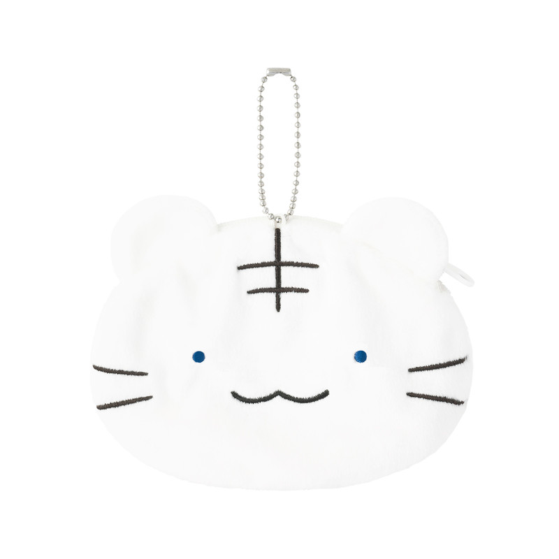 ホワイトタイガーとブラックタイガー とらえびぬいぐるみくじ - グレイ