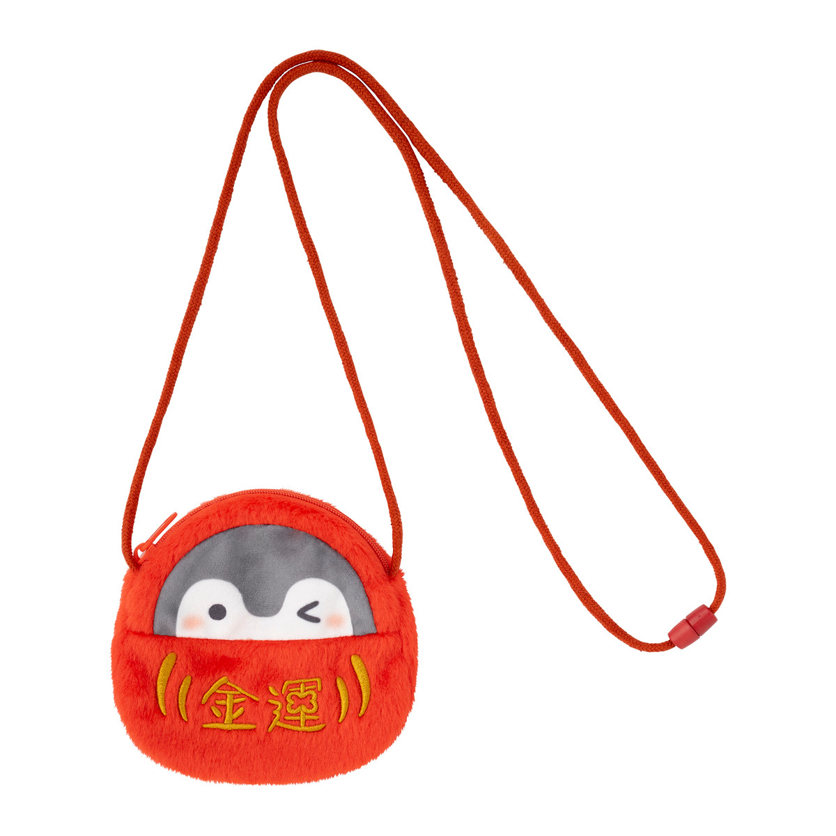 D賞 だるまぬいぐるみネックパース(全3種)