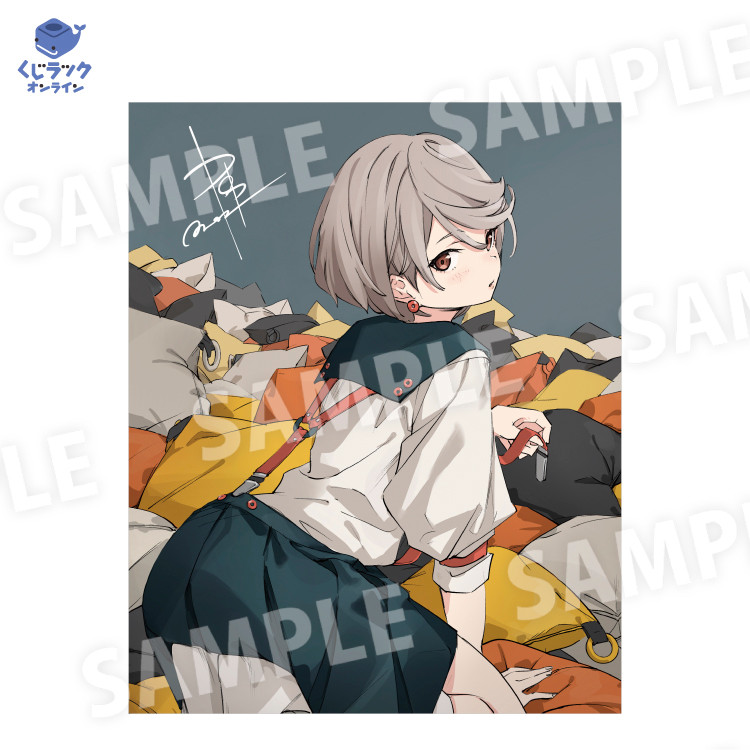 A賞 キャンバスボード(複製サイン入り)