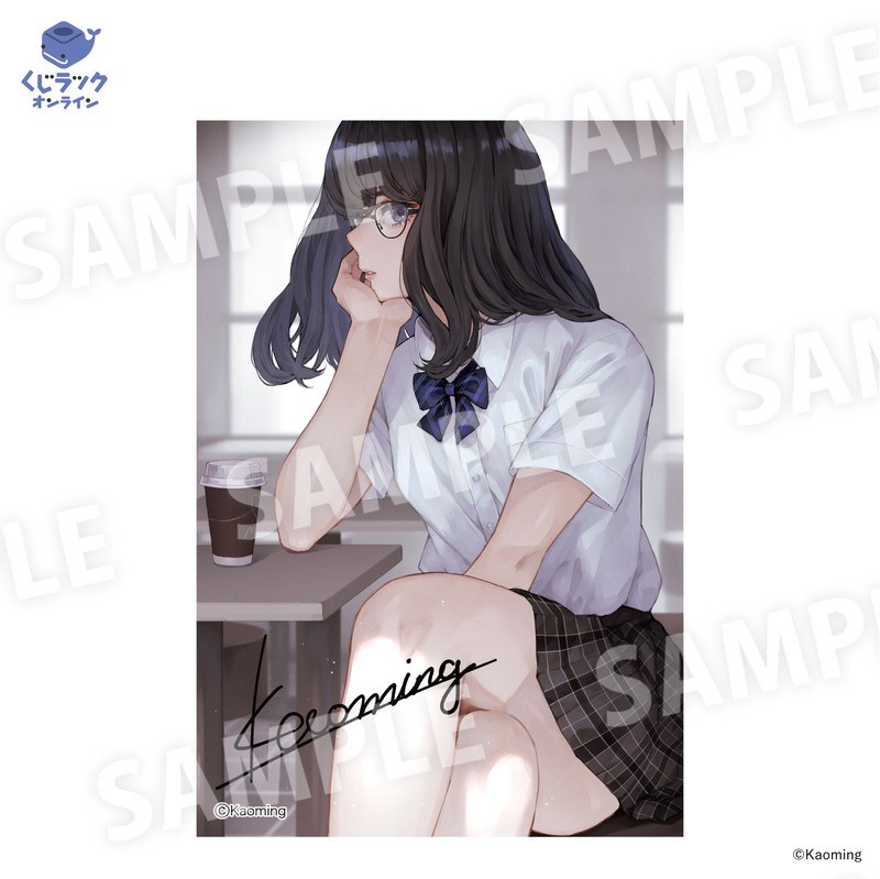 NLLEくじラックオンライン キャンバスボード複製サイン入り＆缶バッジ