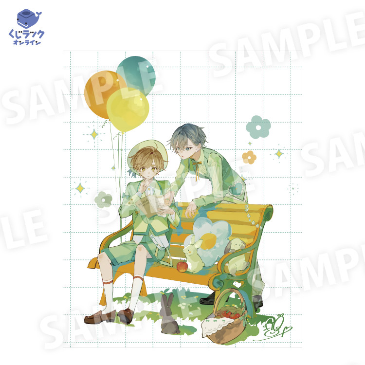 A賞 キャンバスボード(複製サイン入り)