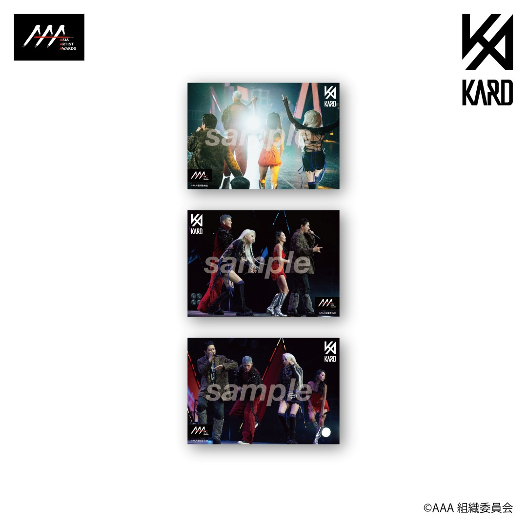 D賞 フォト3枚セット KARD(全2種)