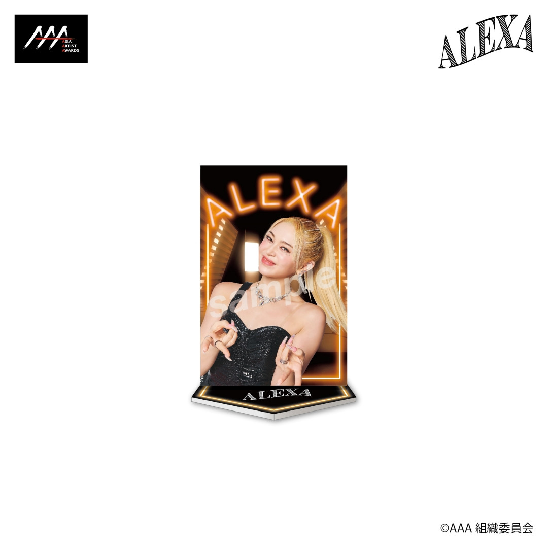 B賞 アクリルパネルミニ AleXa(全3種)