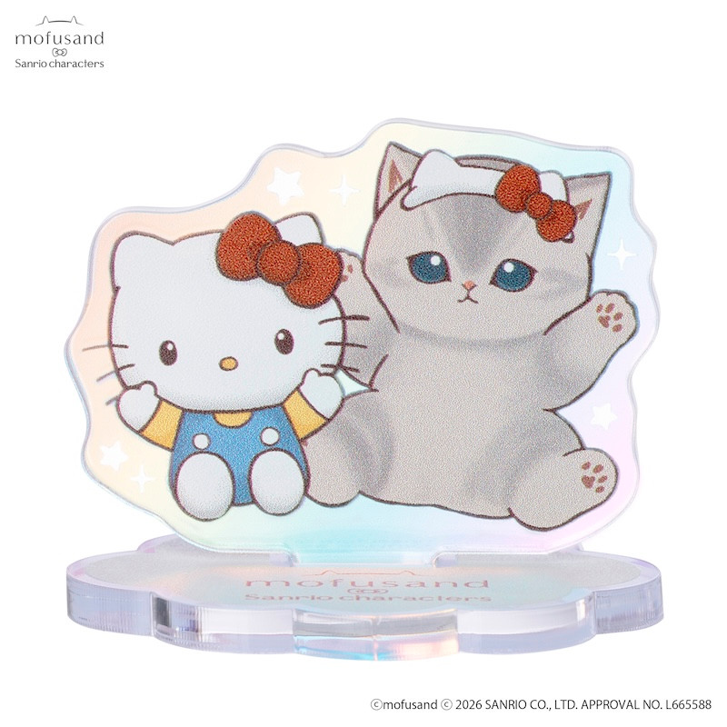 アクスタ mofusand×サンリオキャラクターズ トレーディングアクリルスタンド(全6種)(全6種)