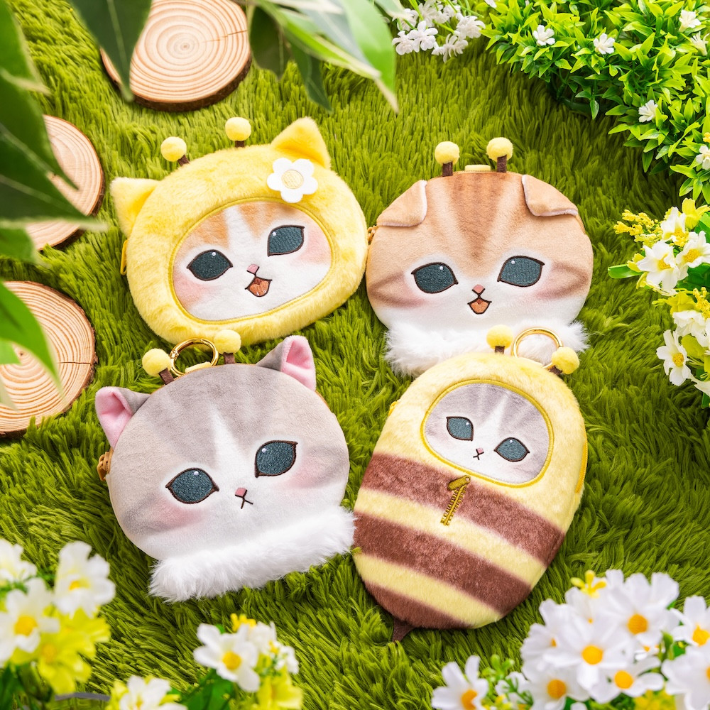 mofusand しあわせ運ぶよ はちにゃんだらけなくじ - mofusandもふもふ