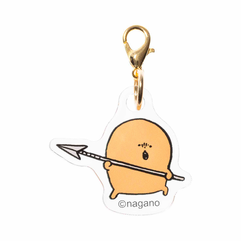 ナガノ展　ナガノマーケット　もぐらコロッケ　アクリルキーホルダー 再販】ナガノキャラクターズ もぐらコロッケだらけのアクリルチャーム