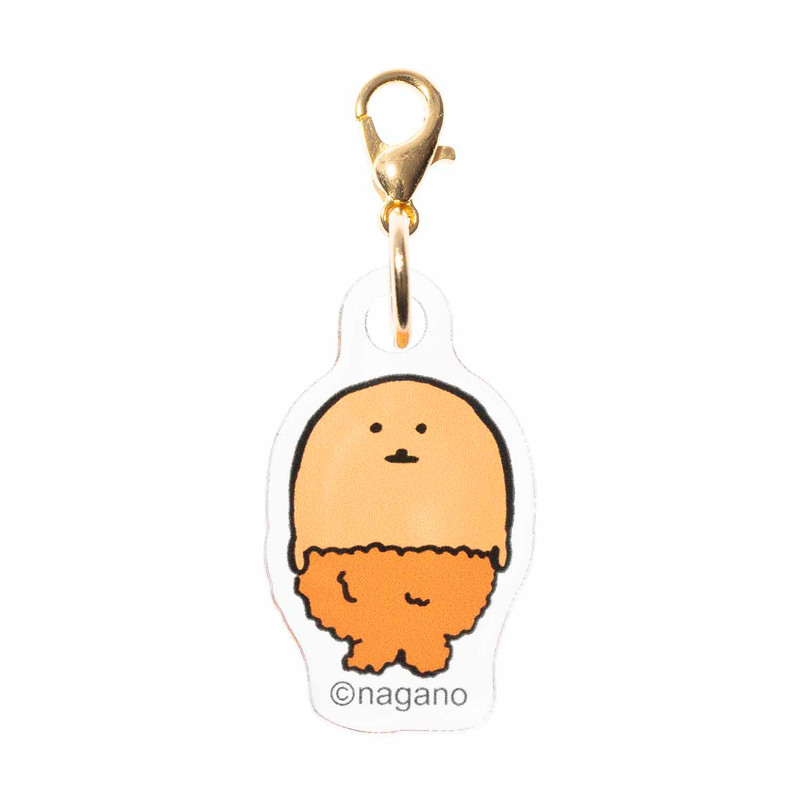 ナガノ展 ナガノマーケット もぐらコロッケ アクリルキーホルダー ナガノキャラクターズ もぐらコロッケだらけのアクリルチャーム