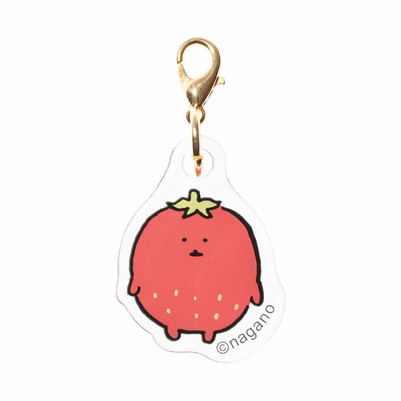 再販】ナガノキャラクターズ もぐらコロッケだらけのアクリルチャーム