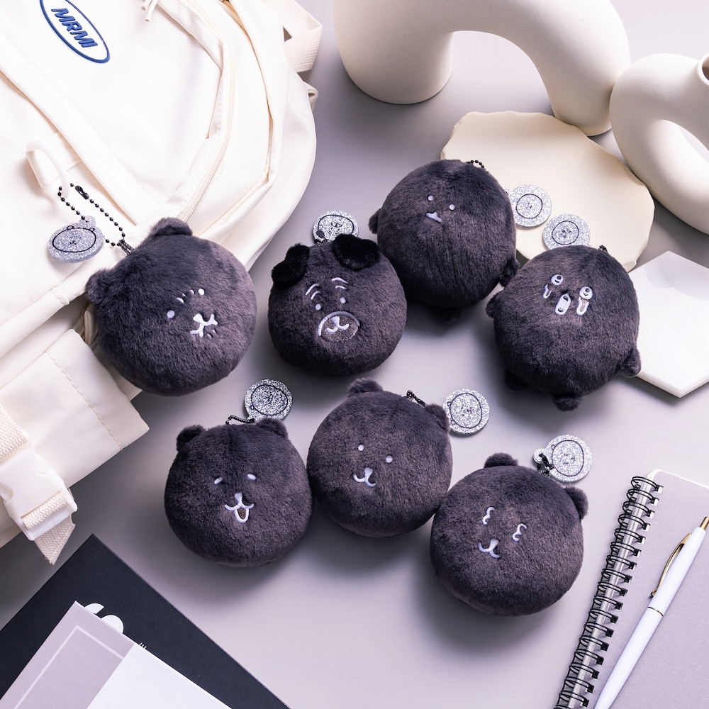 ナガノキャラクターズ ふわもち！ブラックだらけぬいぐるみくじ