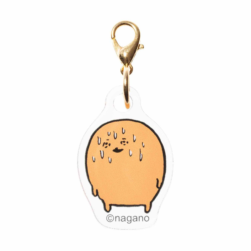 再販】ナガノキャラクターズ もぐらコロッケだらけのアクリルチャーム