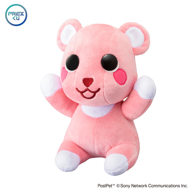 ハンドメイド★チェリーピンク♡ドットワンピース★ぬいぐるみバッジ♡ストラップ用 PostPetオンラインくじ - フレックスオンラインくじ - Slash Gift