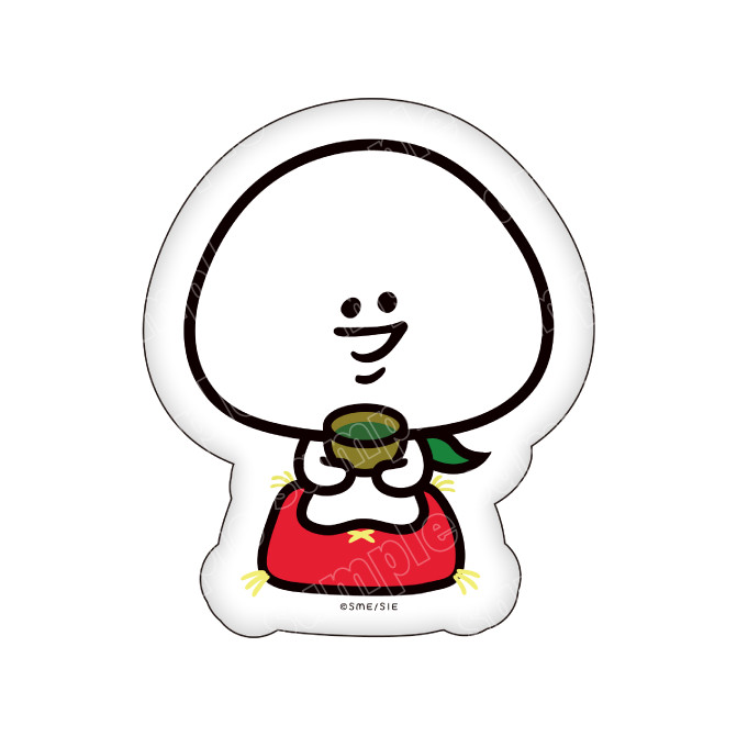 和菓子界の癒しキャラクター「大福くん」のもちもちくじ - 大福くん