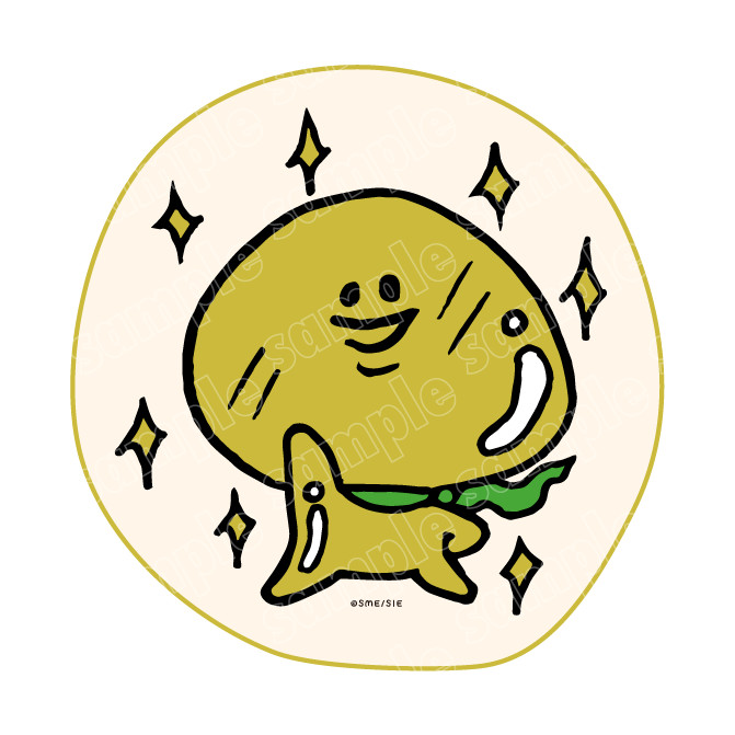 和菓子界の癒しキャラクター「大福くん」のもちもちくじ - 大福くん